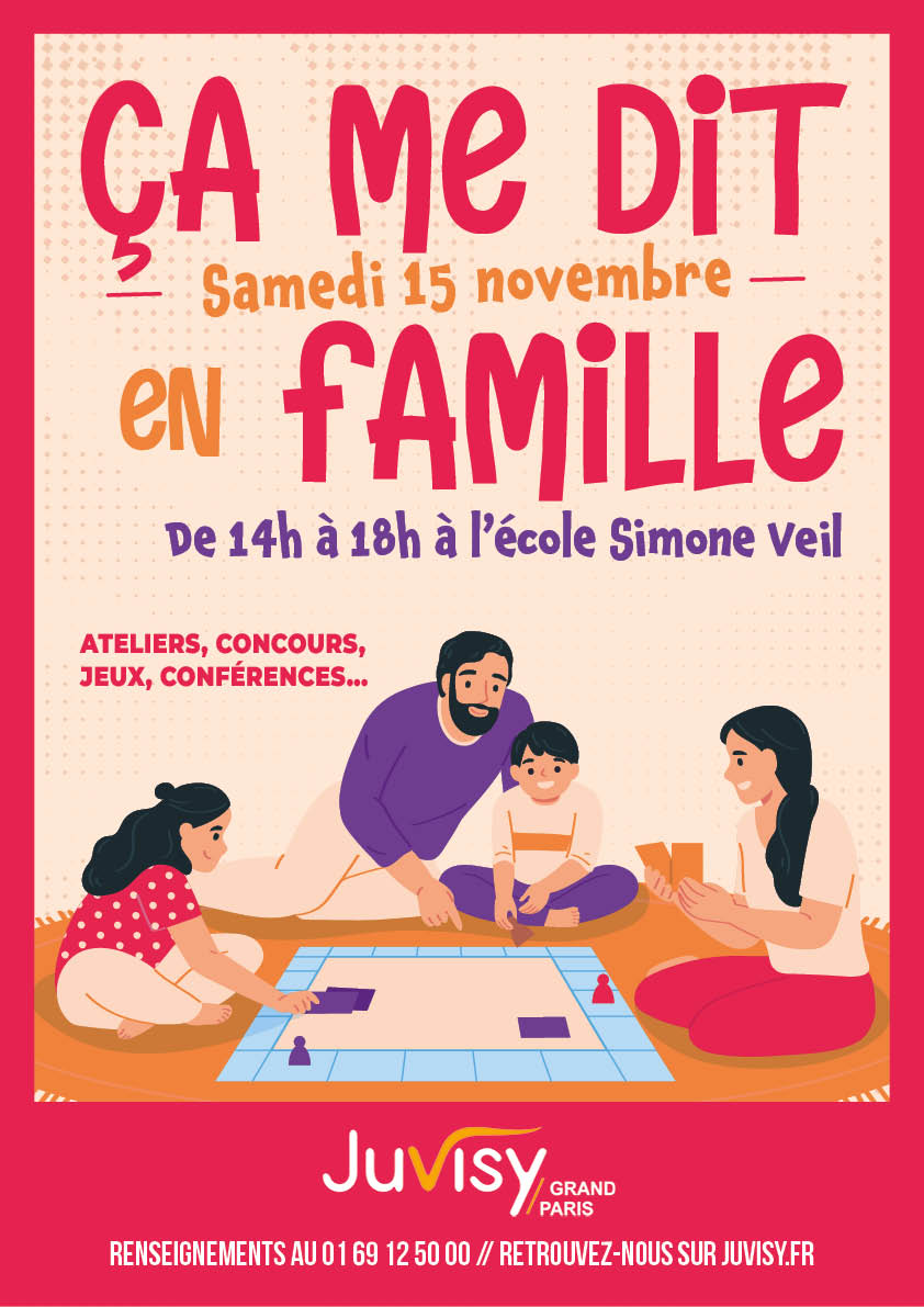 Affiche de l'événement ça me dit en famille